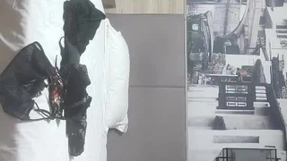 ✿顶级女神✿ 超级丝袜控180大长腿女神▌苹果▌我的室友 第四篇 赏花2开档黑